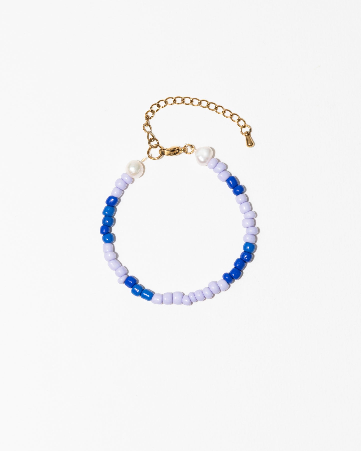 Bracelet SALT AND PEARLS - Lila et bleu - DROP #4