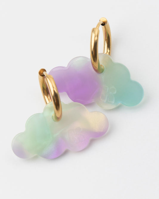 Boucles d'oreilles NUAGE - Sirène -